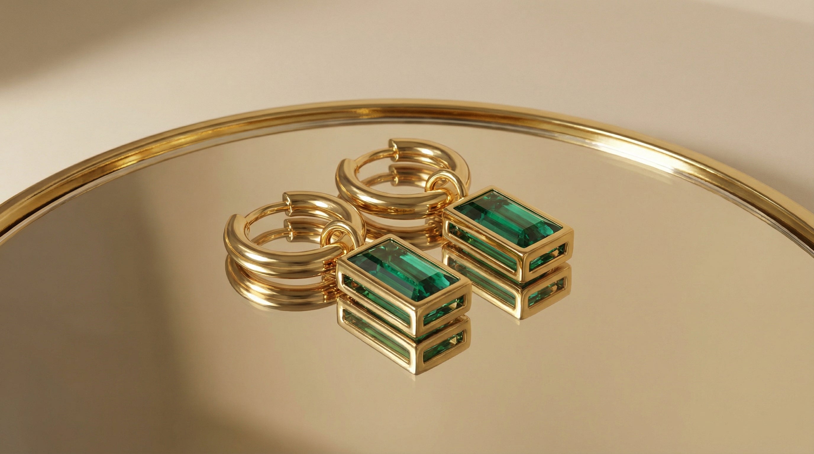 Butigini Serene Gem Drop Earrings