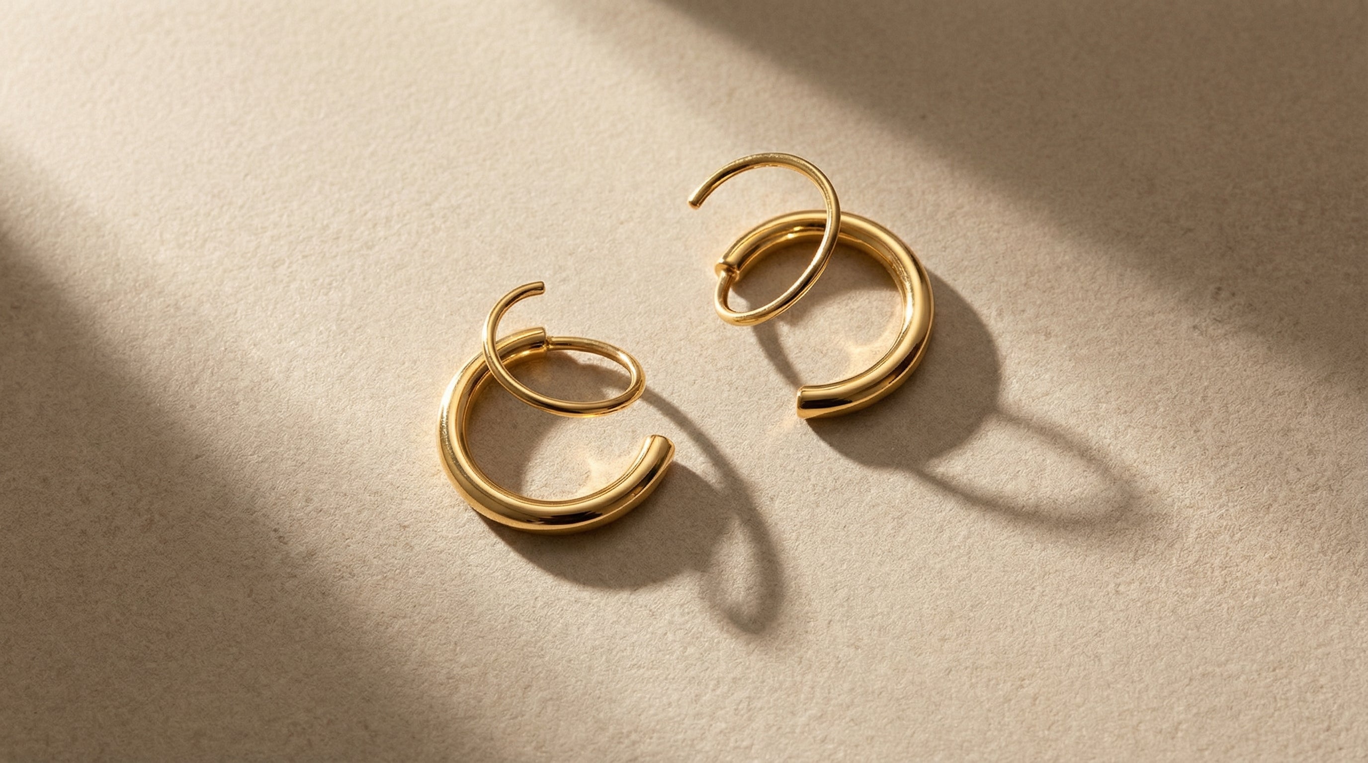 Butigini Luxe Layer Hoop Earrings