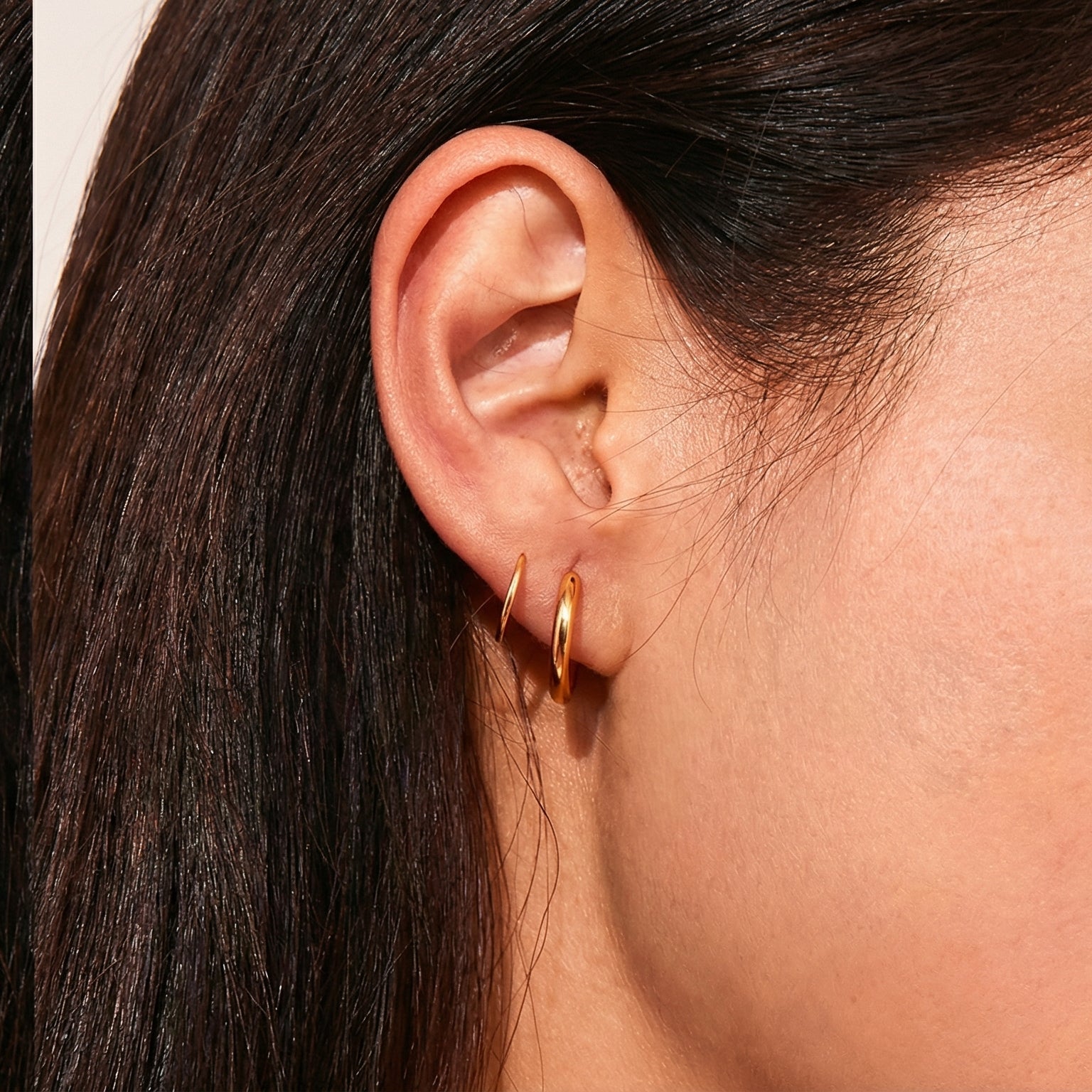 Butigini Luxe Layer Hoop Earrings