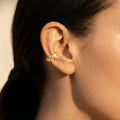 Butigini Elara Diamond Line Earrings
