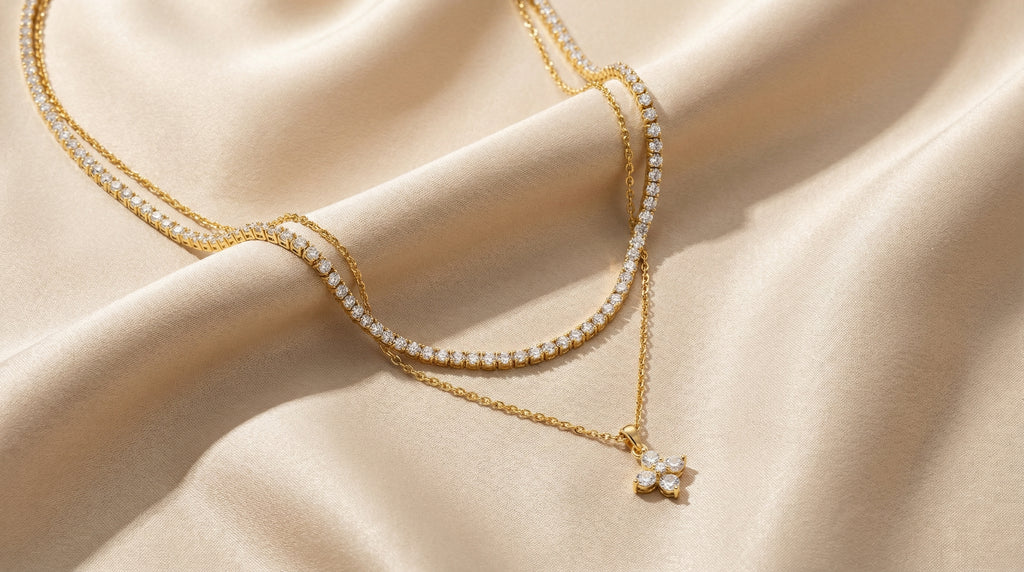 Butigini Aurelia Duo Layer Necklace