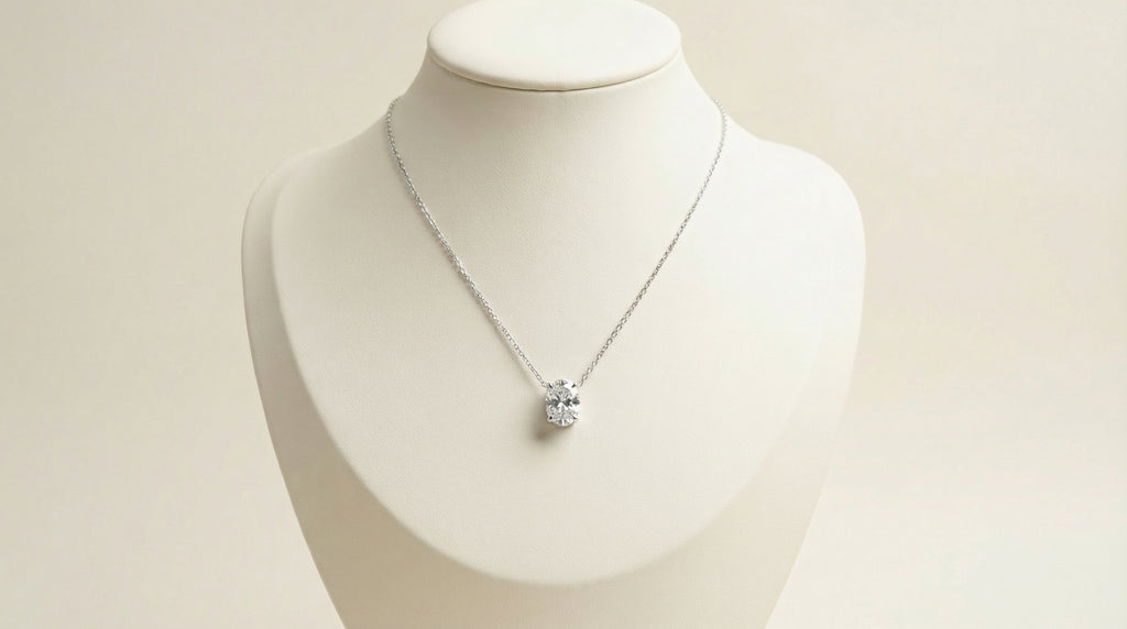Butigini Lumina Solitaire Necklace