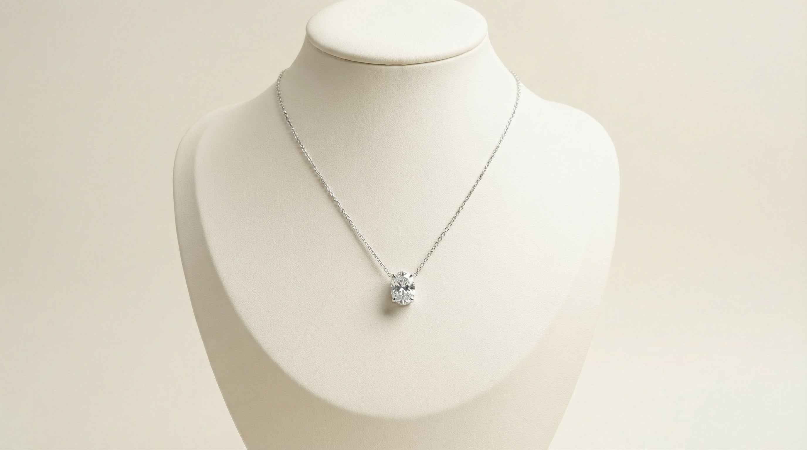 Butigini Lumina Solitaire Necklace