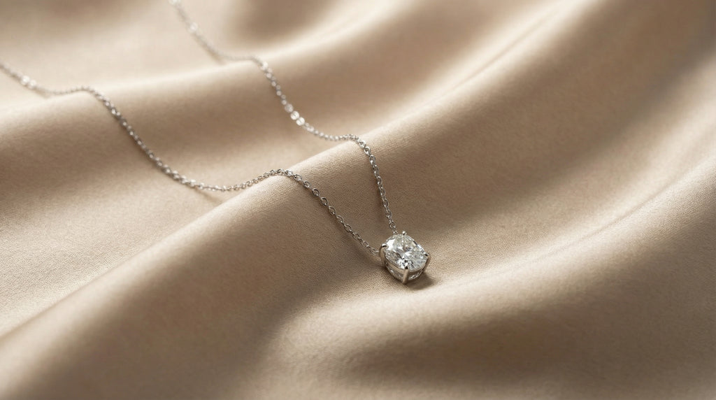 Butigini Lumina Solitaire Necklace