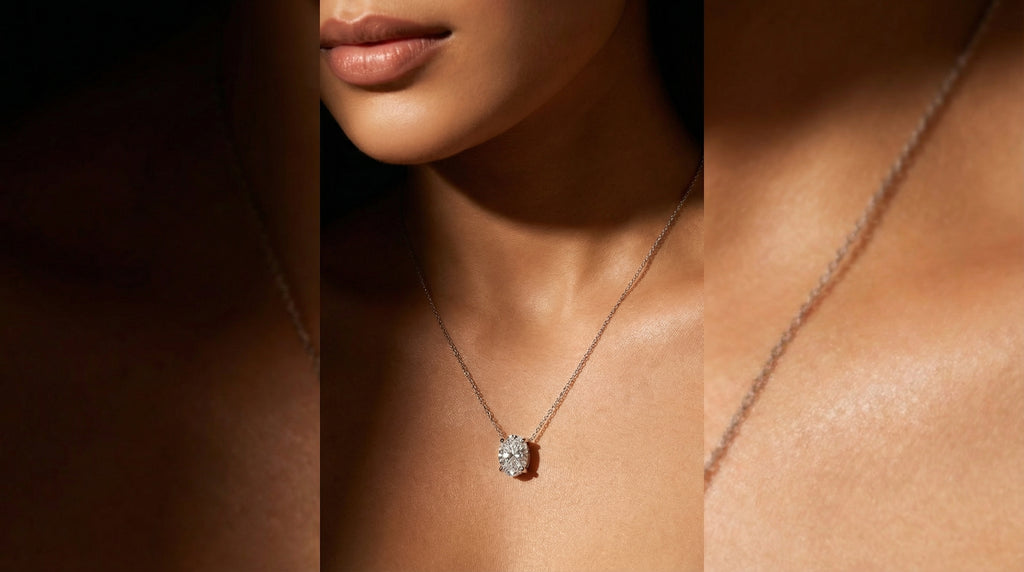 Butigini Lumina Solitaire Necklace