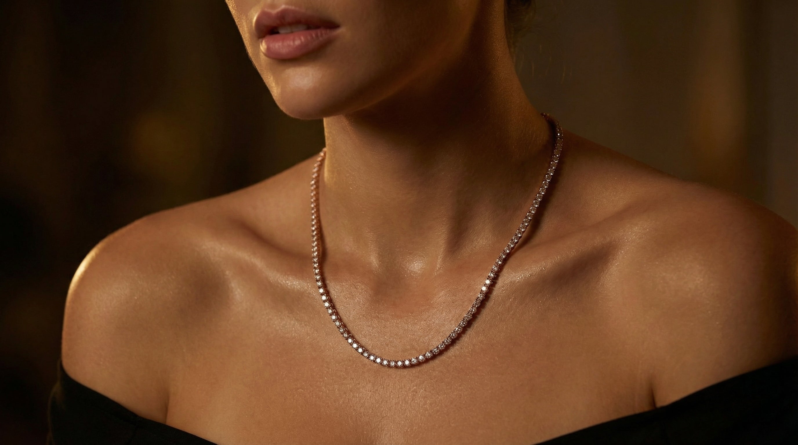 Butigini Royale Spark Tennis Necklace