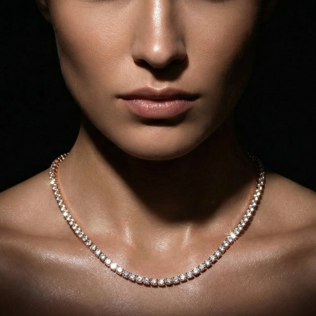 Butigini Royale Spark Tennis Necklace