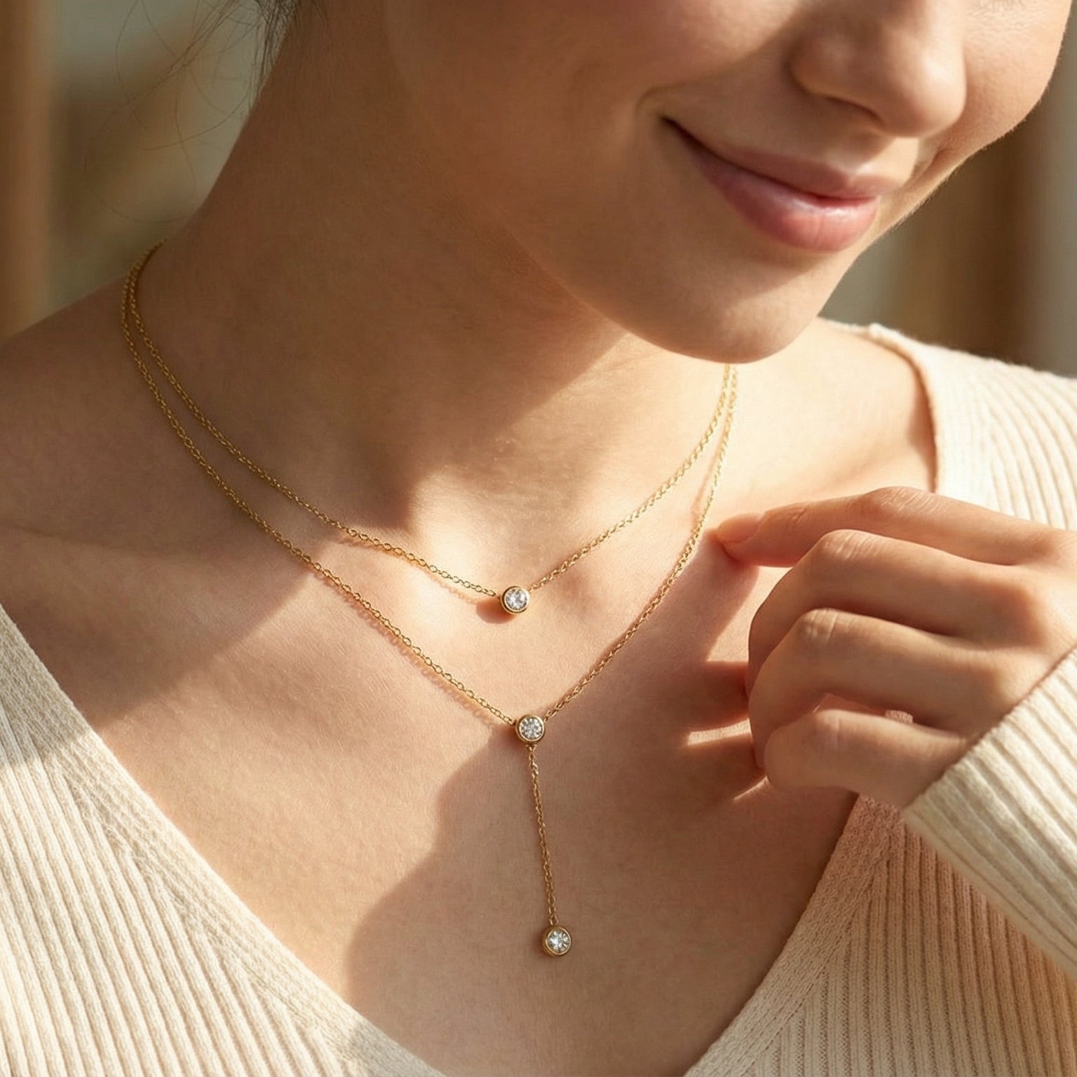 Butigini Liora Drop Necklace