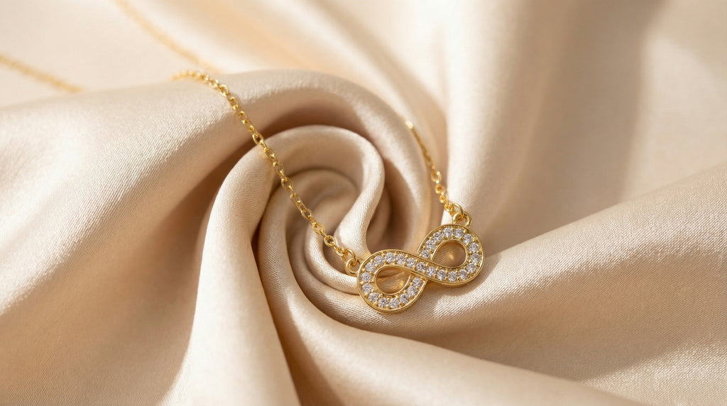 Butigini Eternal Spark Infinity Necklace