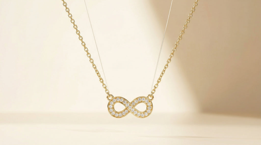 Butigini Eternal Spark Infinity Necklace