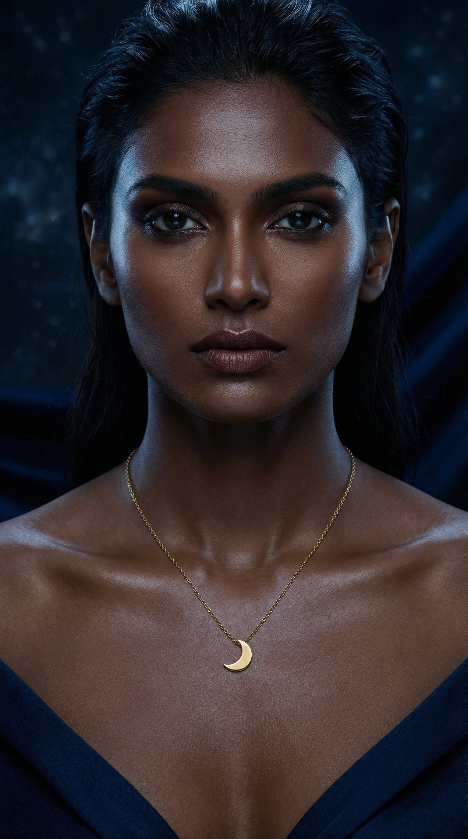 Butigini Moonlit Glow Necklace - Anti Tarnish
