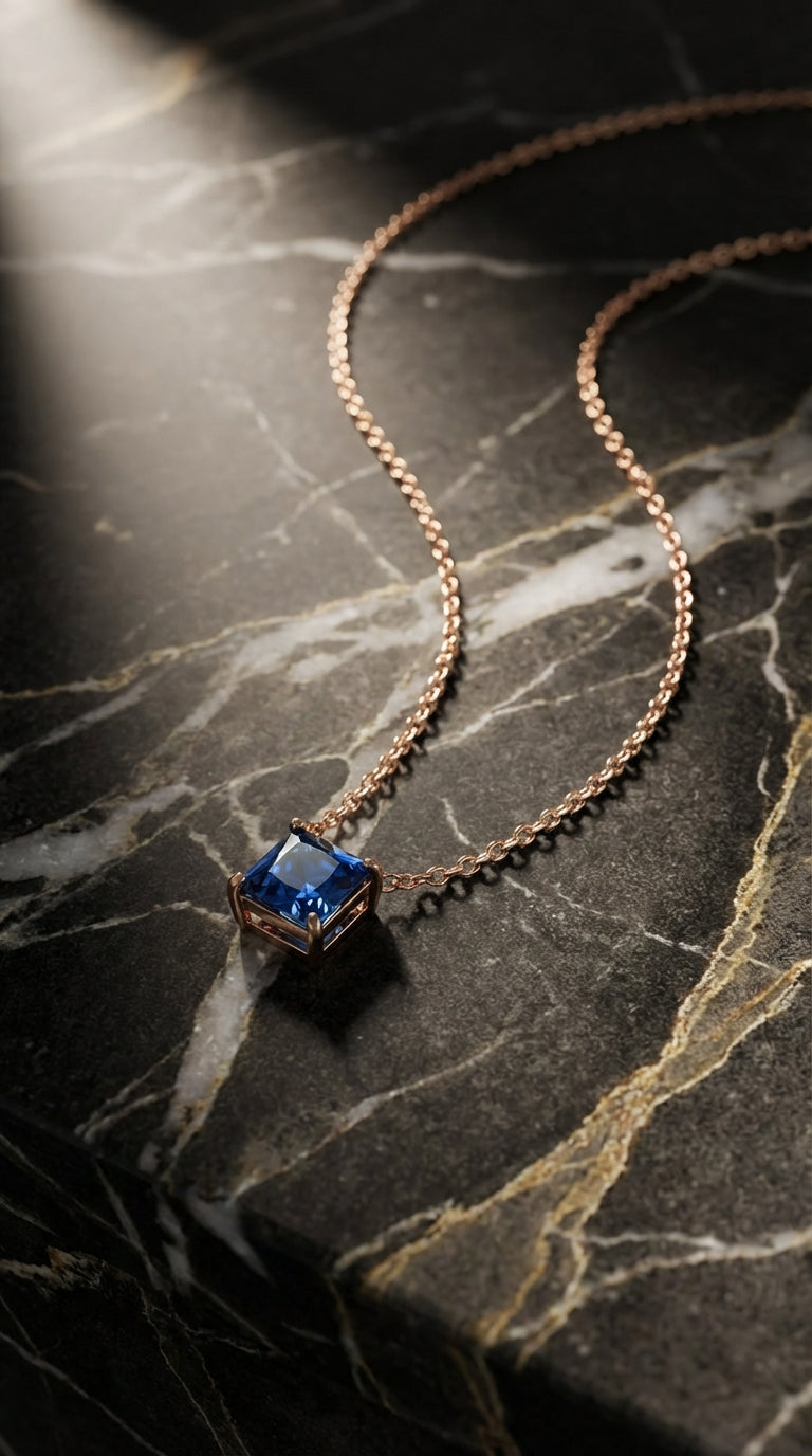 Butigini Midnight Sapphire Necklace