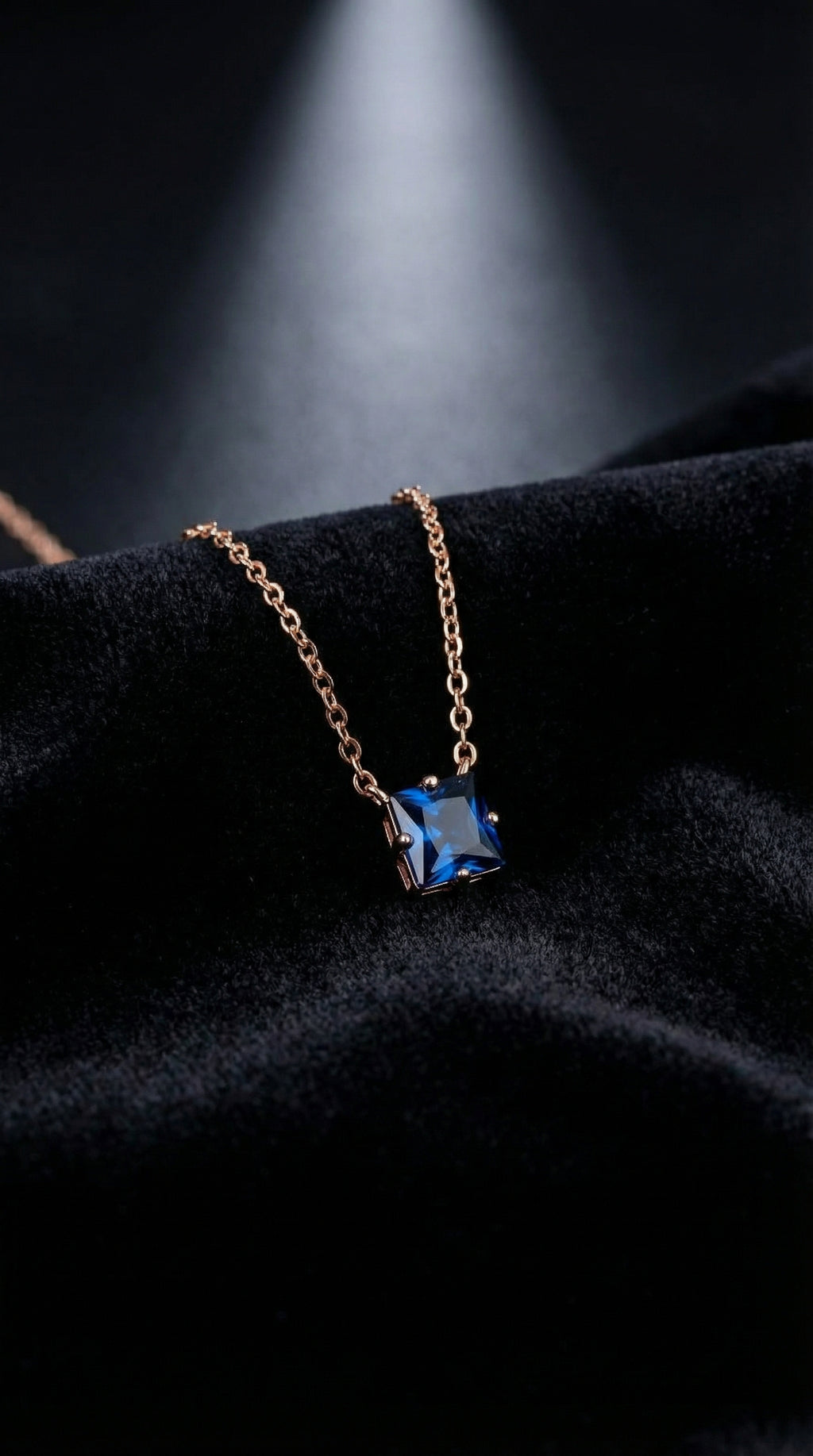Butigini Midnight Sapphire Necklace