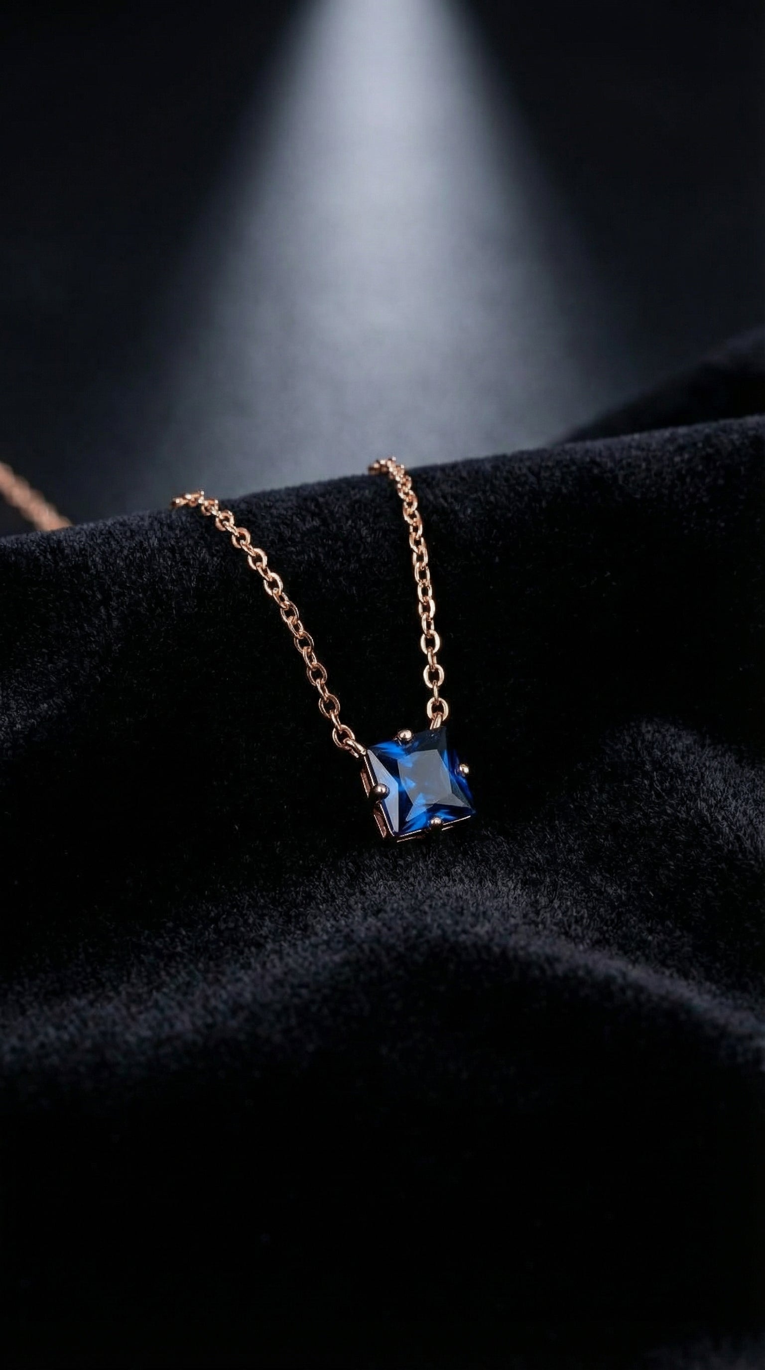 Butigini Midnight Sapphire Necklace