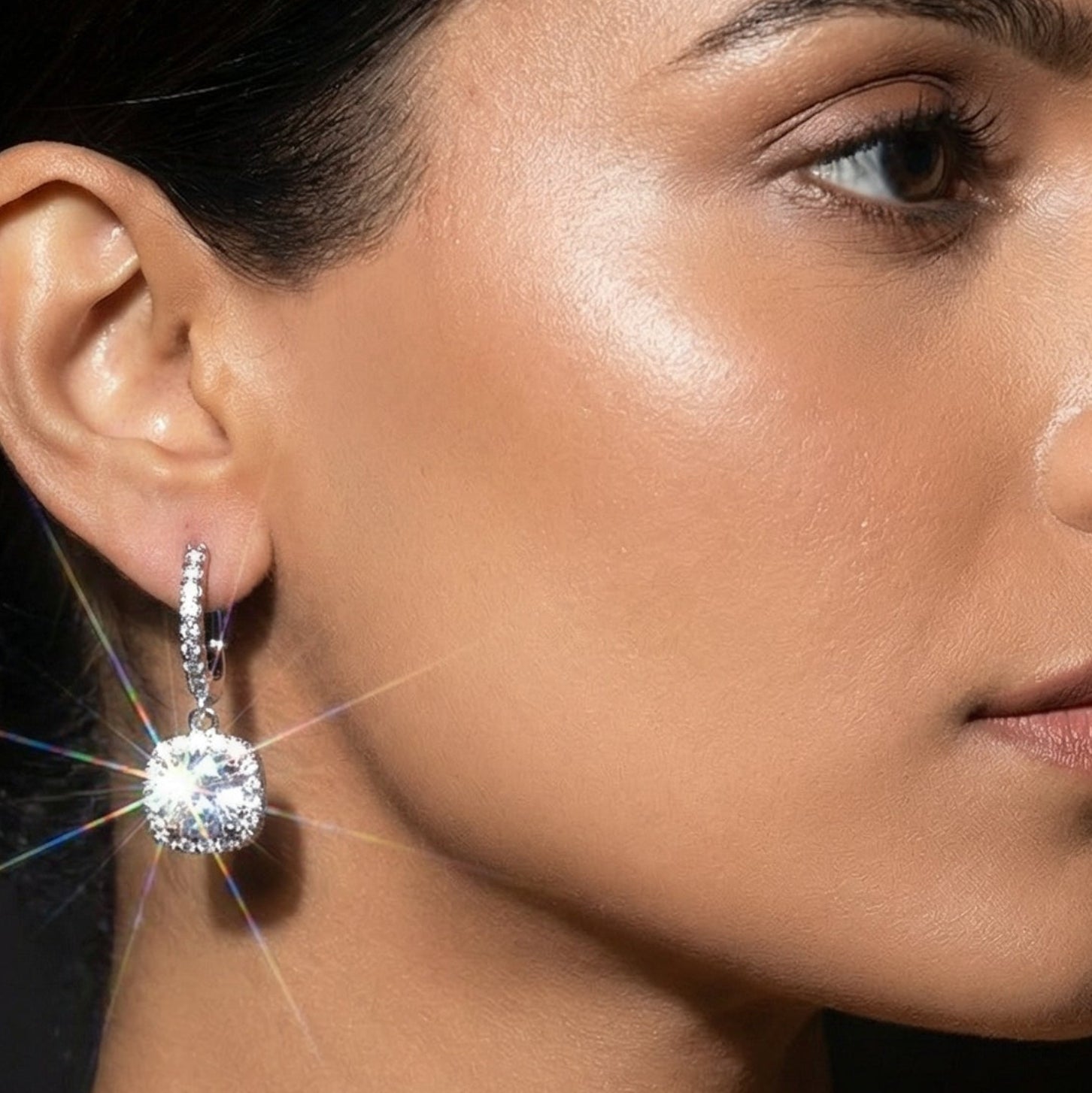 Butigini Crystal Royale Drop Earrings