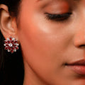 Butigini Scarlet Royale Stud Earrings
