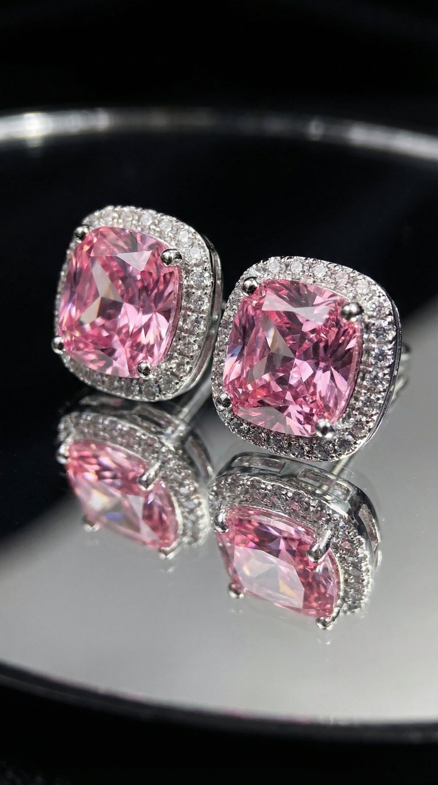 Butigini Blush Radiance Stud Earrings