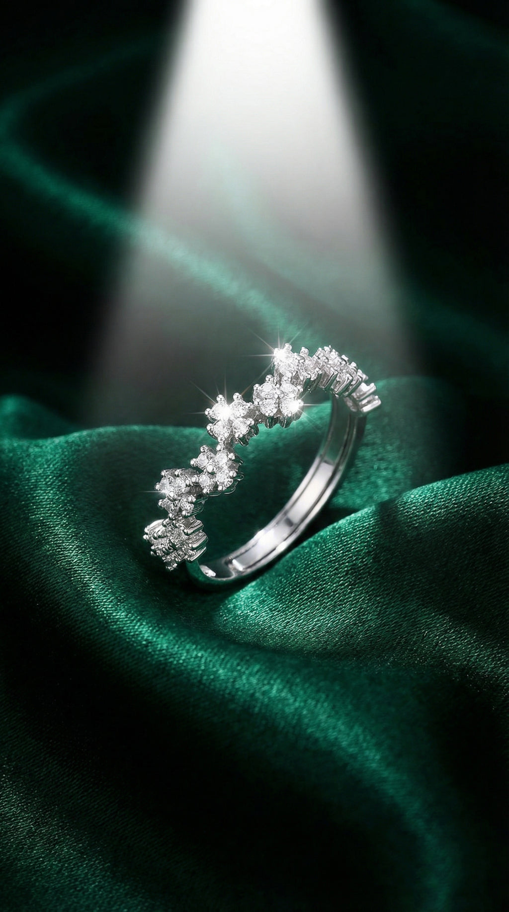 Butigini Starlit Blossom Finger Ring