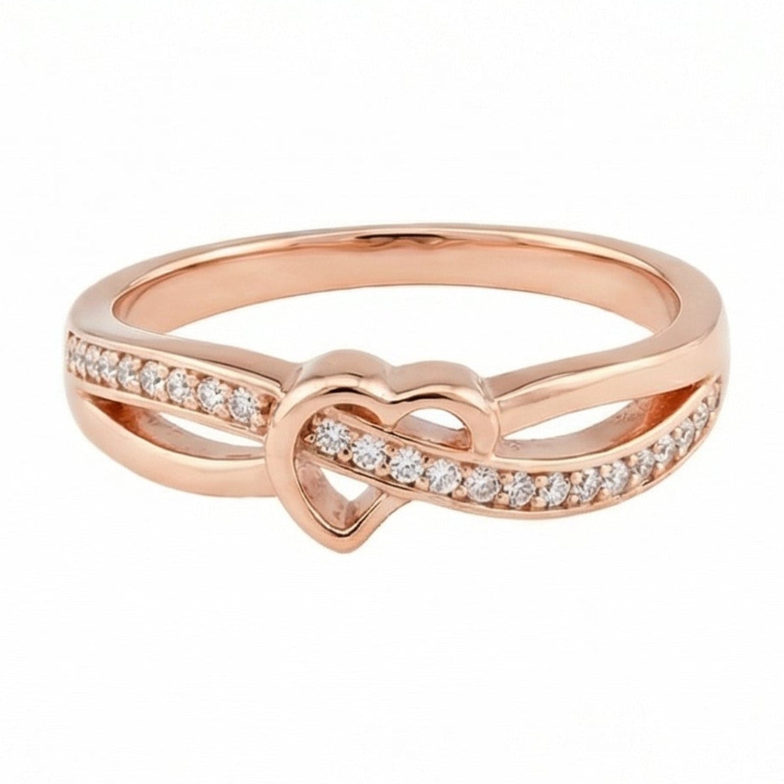 Éclat Roseline By BUTIGINI | Modern Heart Diamond Ring | Lab Grown Diamond