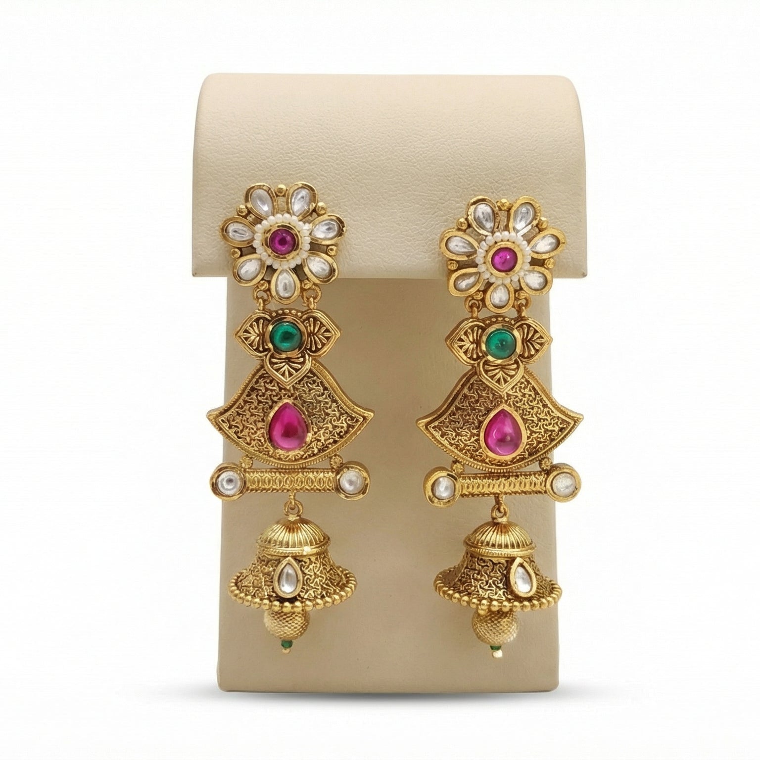 Butigini Devpushp Statement Earrings