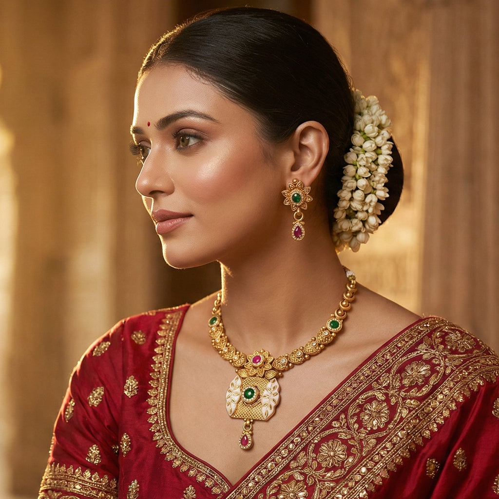Butigini Shringar Heritage Necklace Set