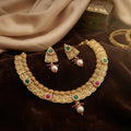 Butigini Devangana Royal Choker Necklace Set