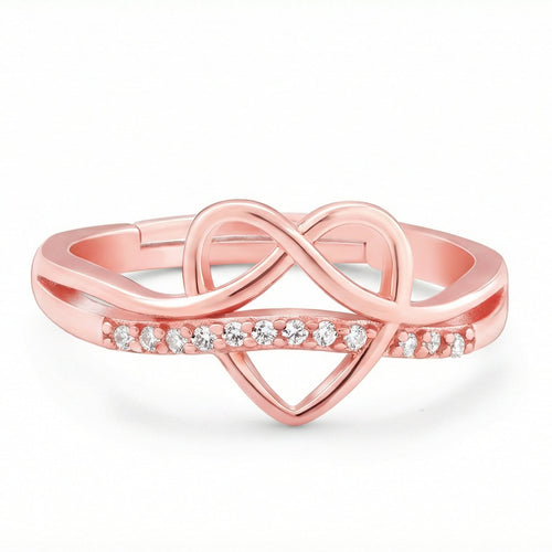 Bellamore By BUTIGINI | Infinity Heart Ring | Lab Grown Diamond
