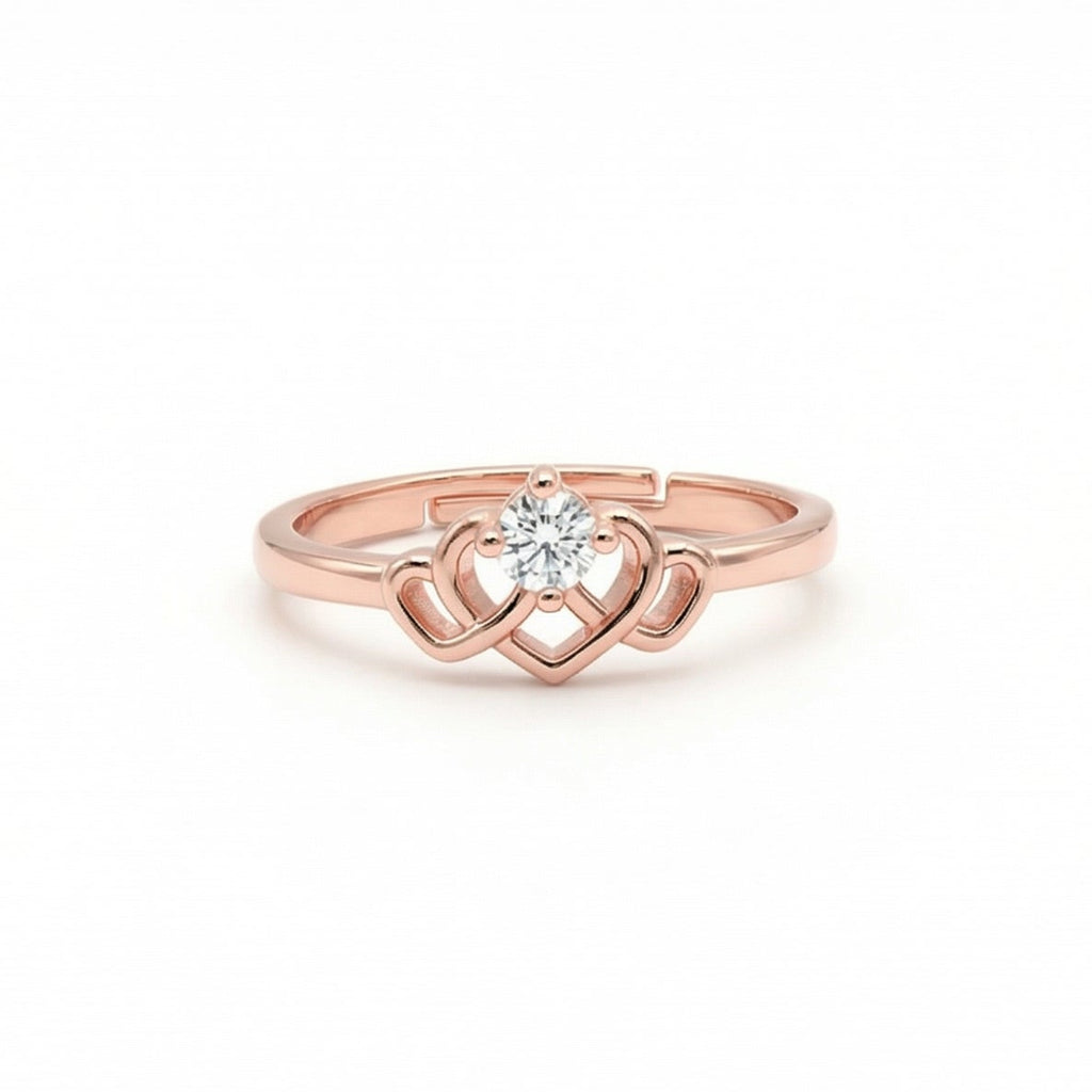 Celestine Coeur By BUTIGINI | Elegant Love Ring | Rose Gold | Lab Grown Diamond