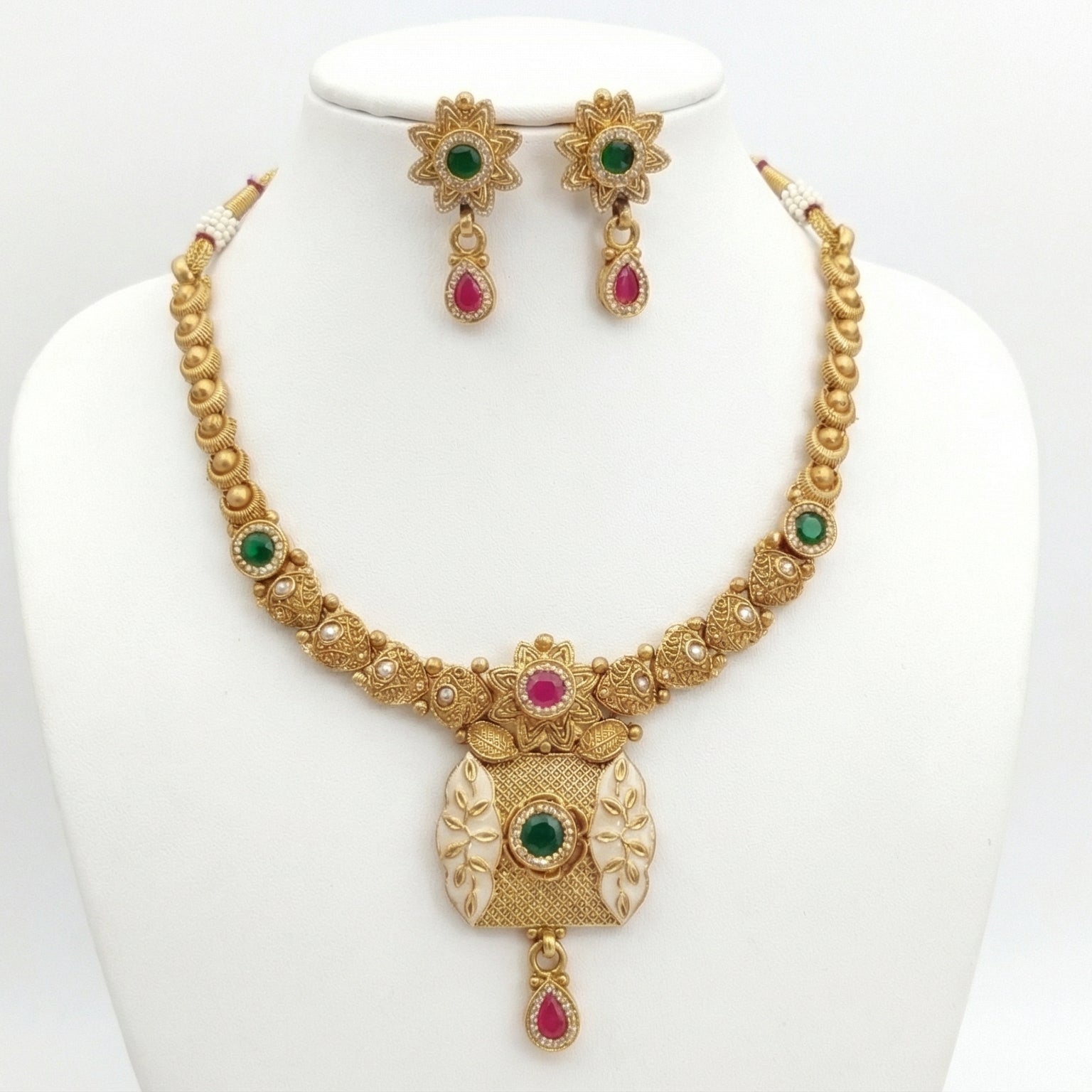 Butigini Shringar Heritage Necklace Set