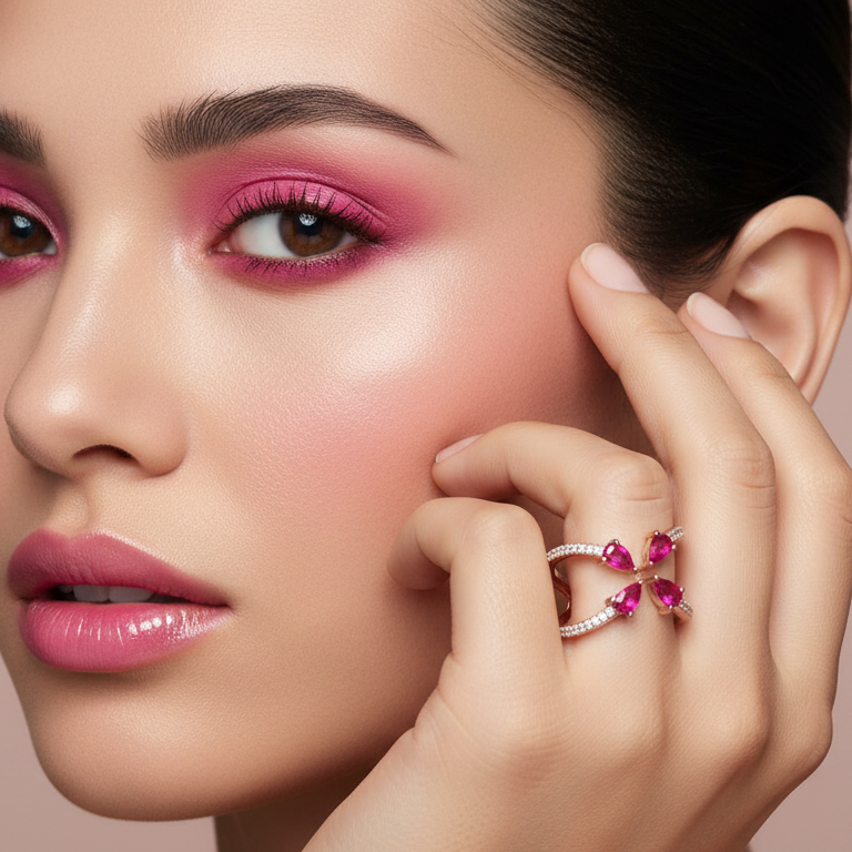 Vittoria Fiori By BUTIGINI | Diamond Accent Crossover Ring | Lab Grown Diamond