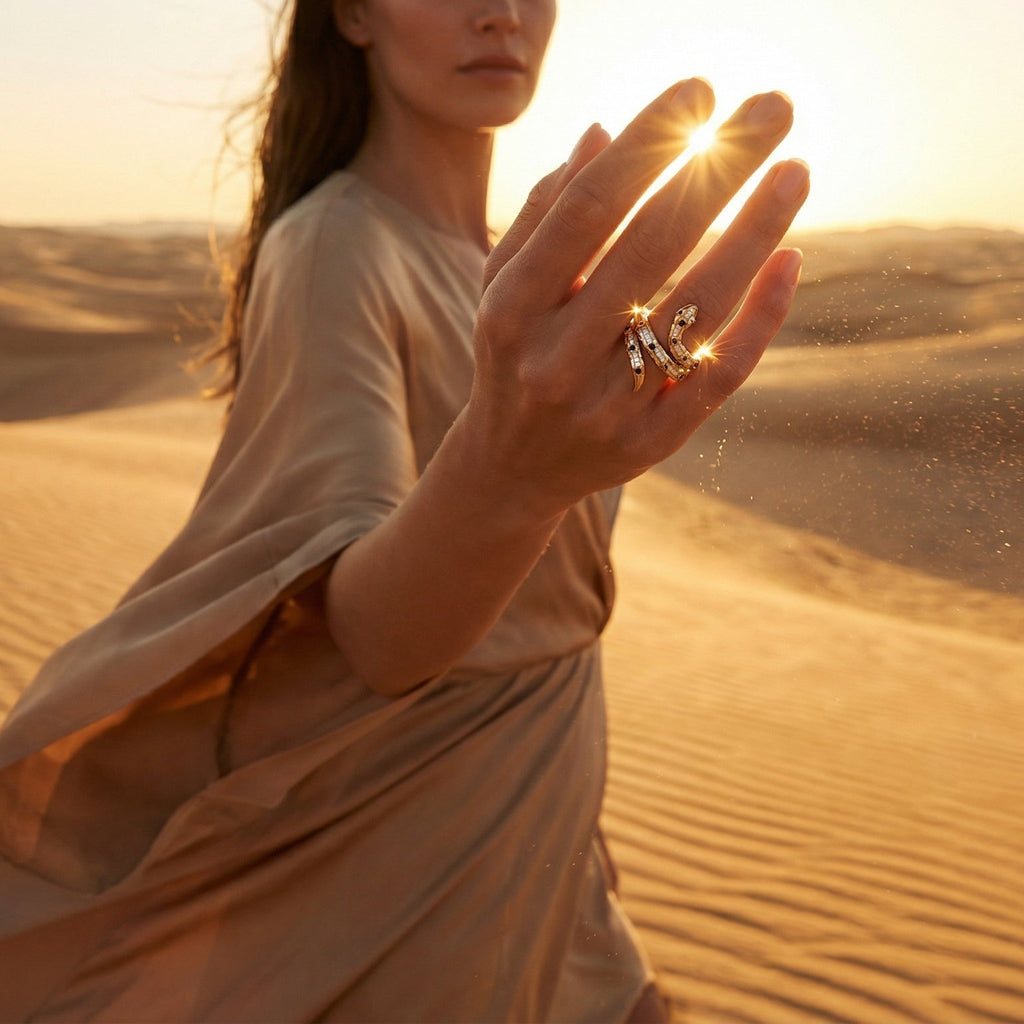 Imperial Viper By BUTIGINI | Multi-Band Diamond Statement Ring