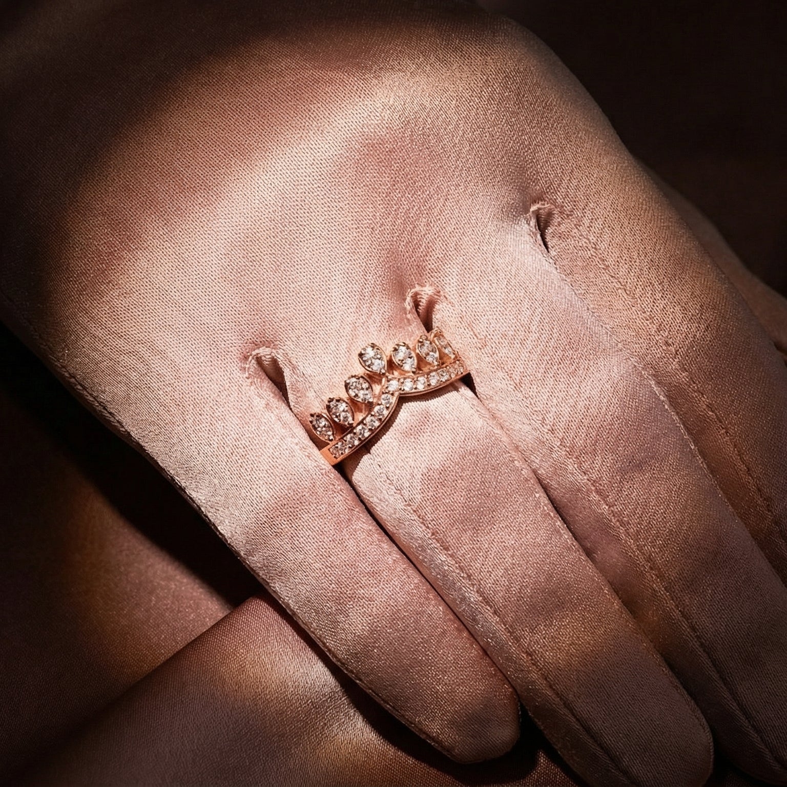 Rosavittoria By BUTIGINI | Couture Crown Ring | Lab Grown Diamond