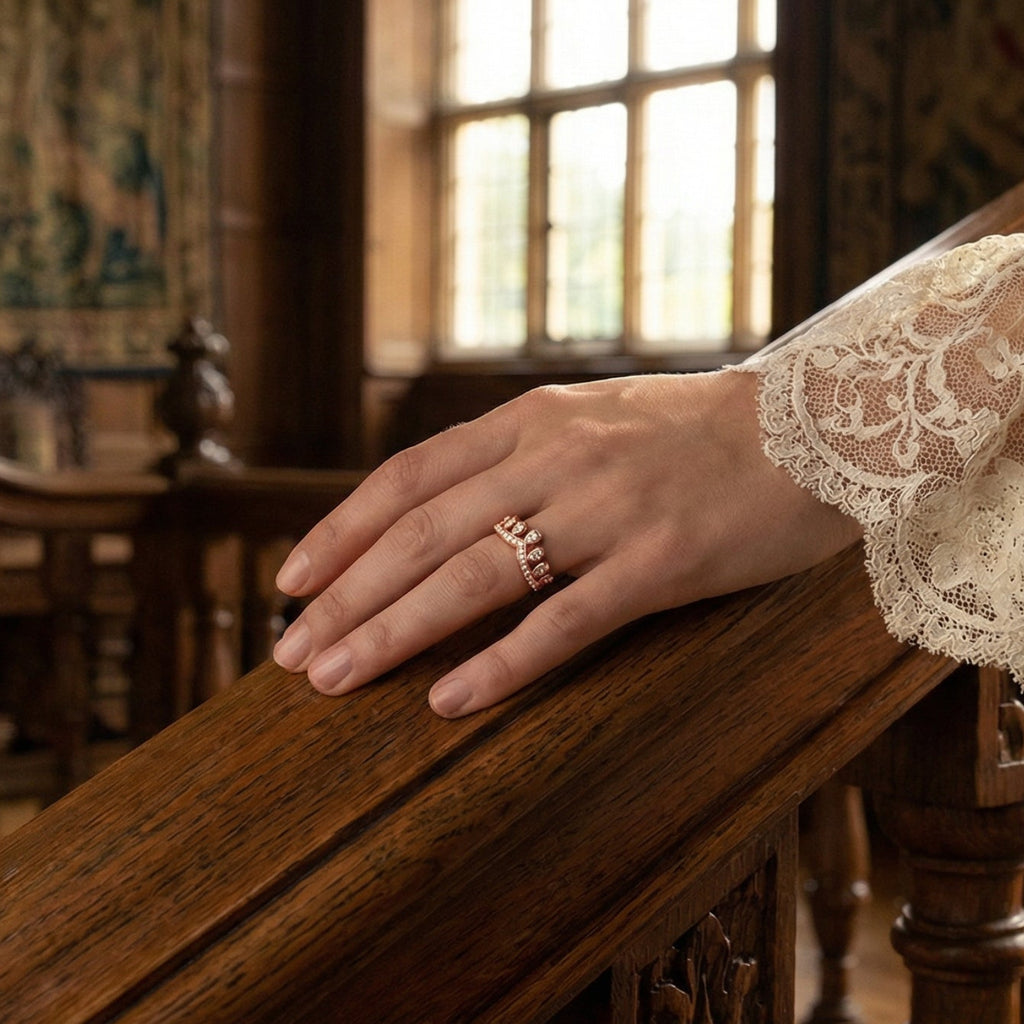 Rosavittoria By BUTIGINI | Couture Crown Ring | Lab Grown Diamond