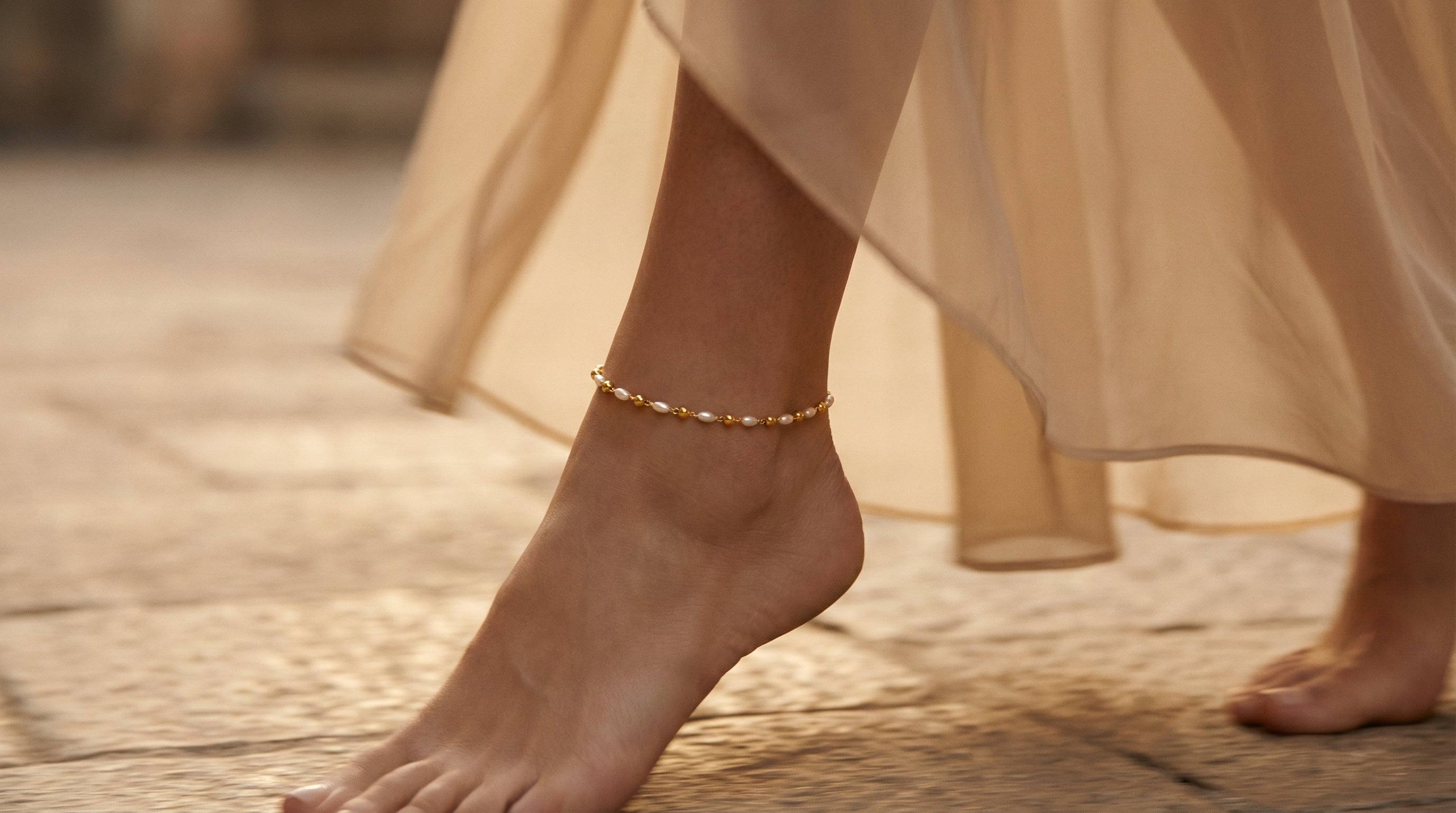 Butigini Ivory Luxe Anklet