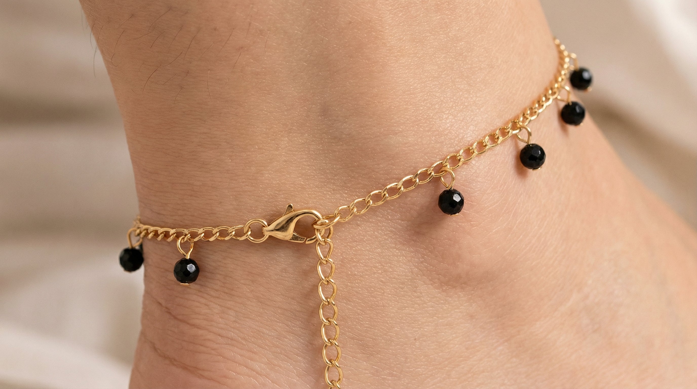 Butigini Midnight Charm Anklet