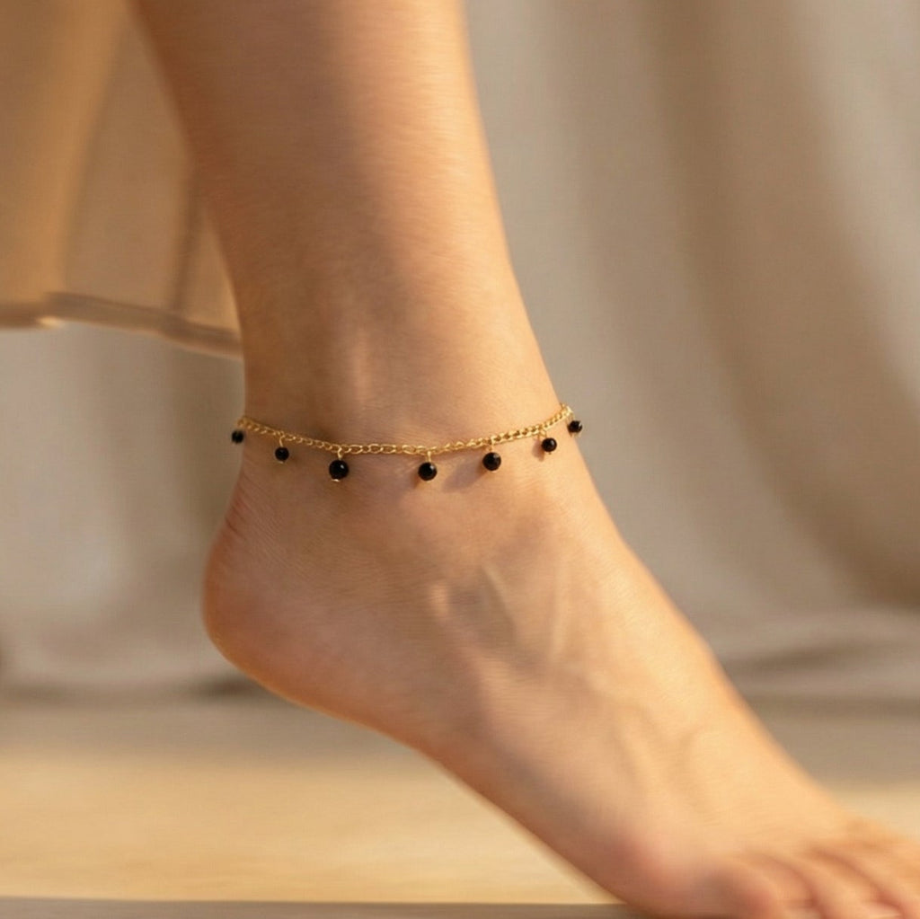 Butigini Midnight Charm Anklet