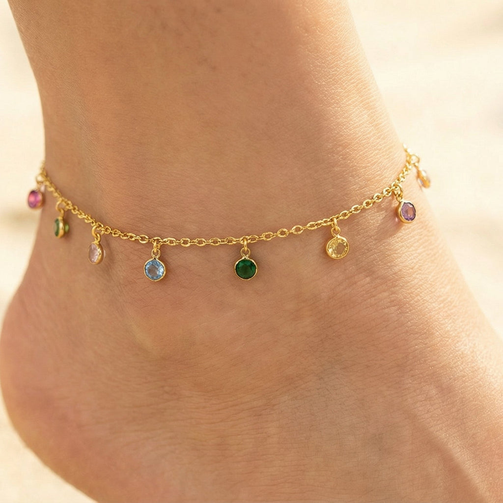 Butigini PopGem Anklet