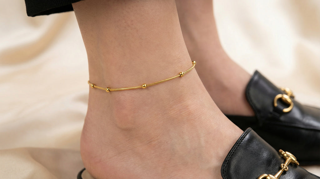Butigini Aure Bead Anklet