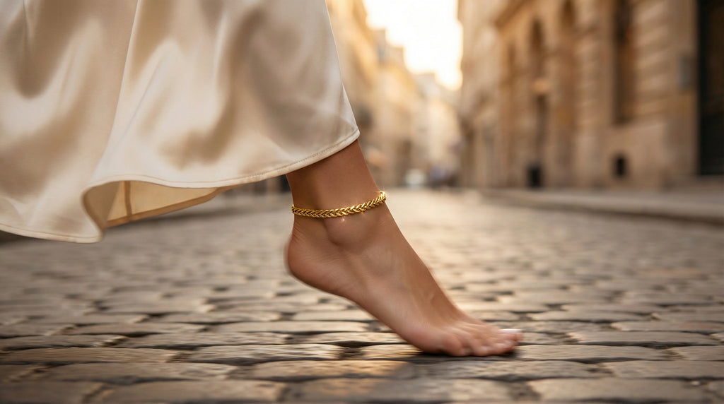 Butigini Aurelia Cuban Anklet