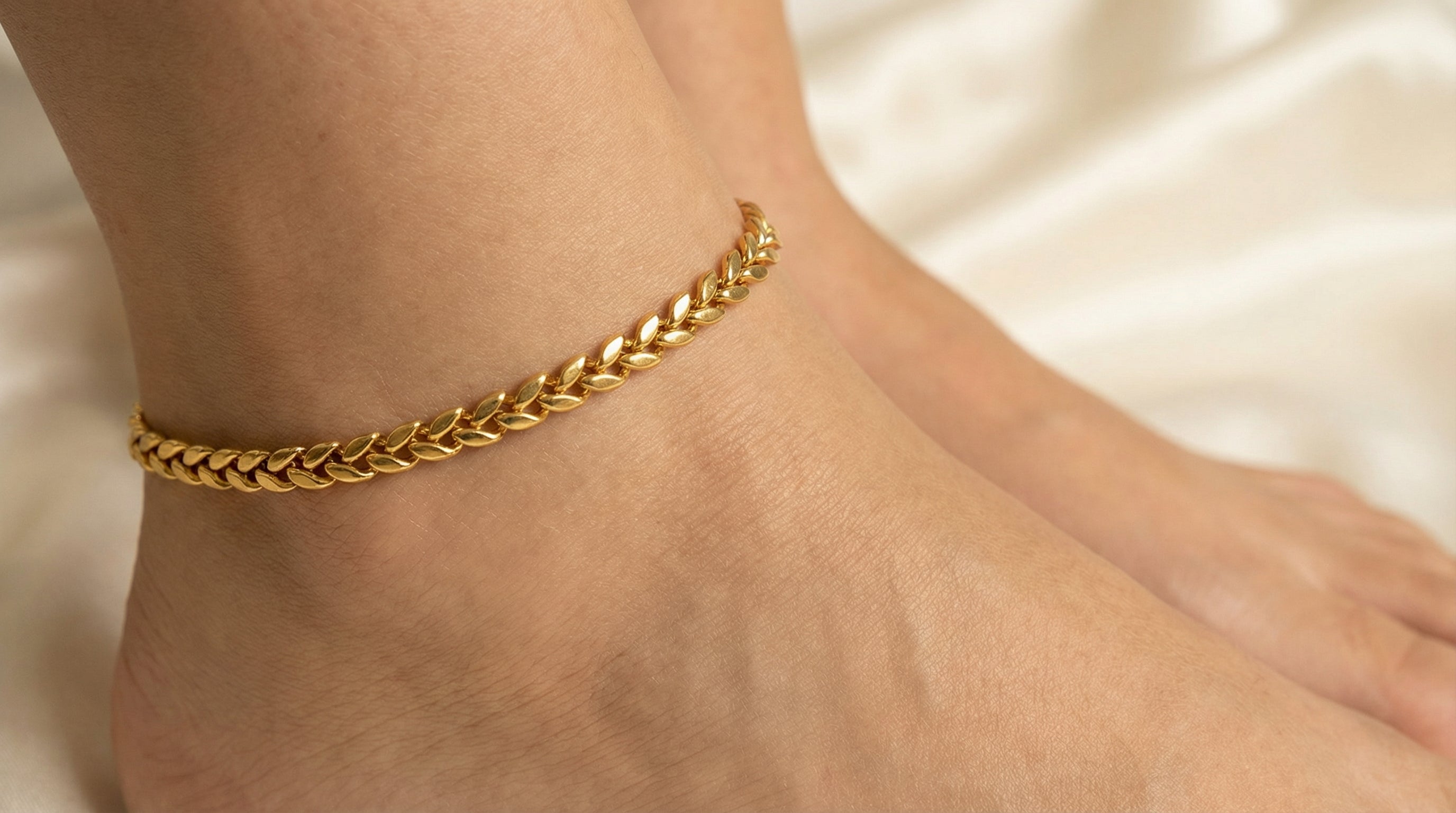 Butigini Aurelia Cuban Anklet