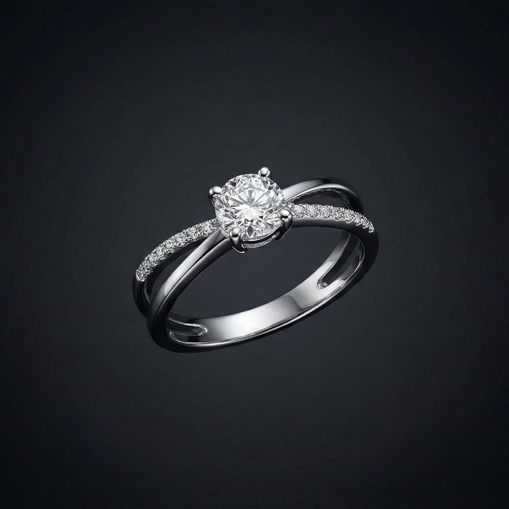 Cirella Lineare By BUTIGINI | Precision Diamond Solitaire Ring | Lab Grown Diamond