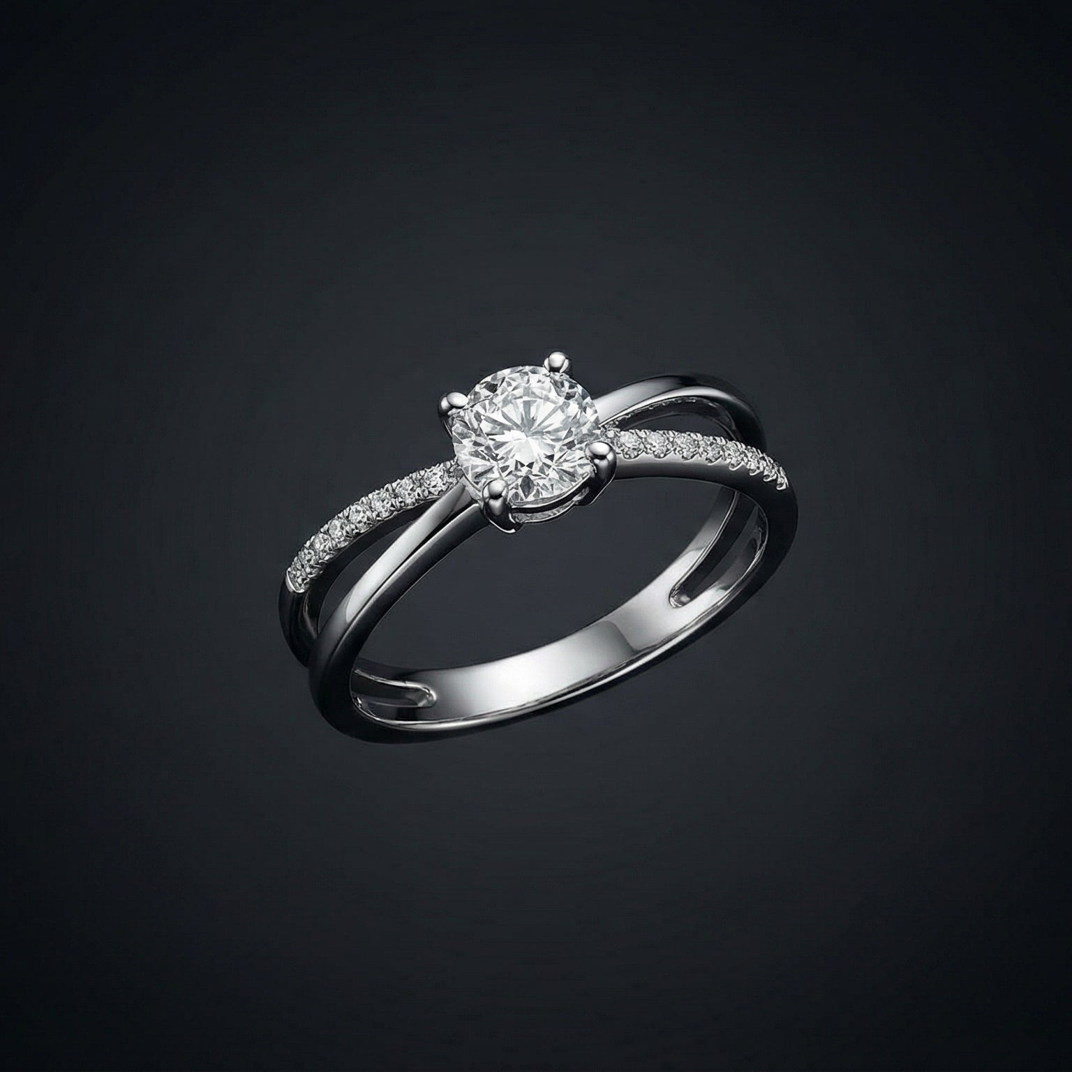 Cirella Lineare By BUTIGINI | Precision Diamond Solitaire Ring | Lab Grown Diamond