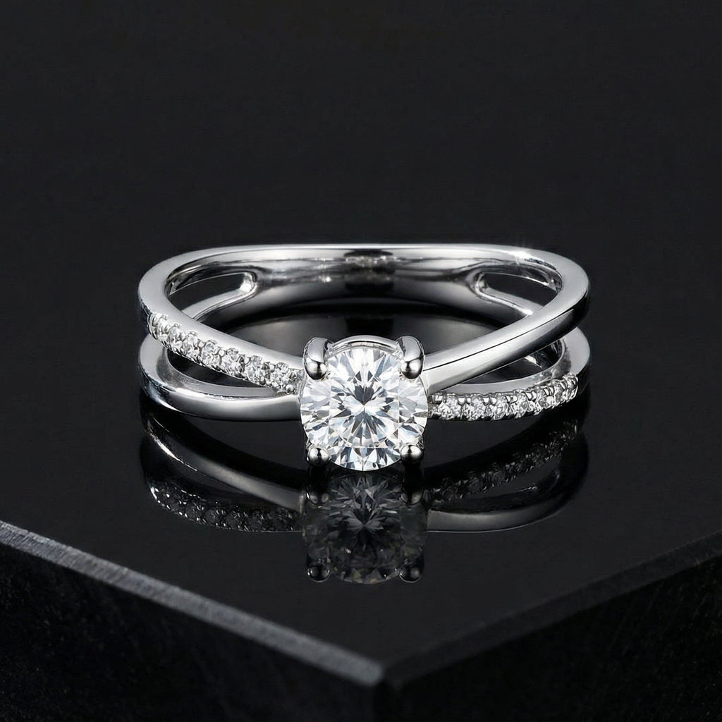 Cirella Lineare By BUTIGINI | Precision Diamond Solitaire Ring | Lab Grown Diamond