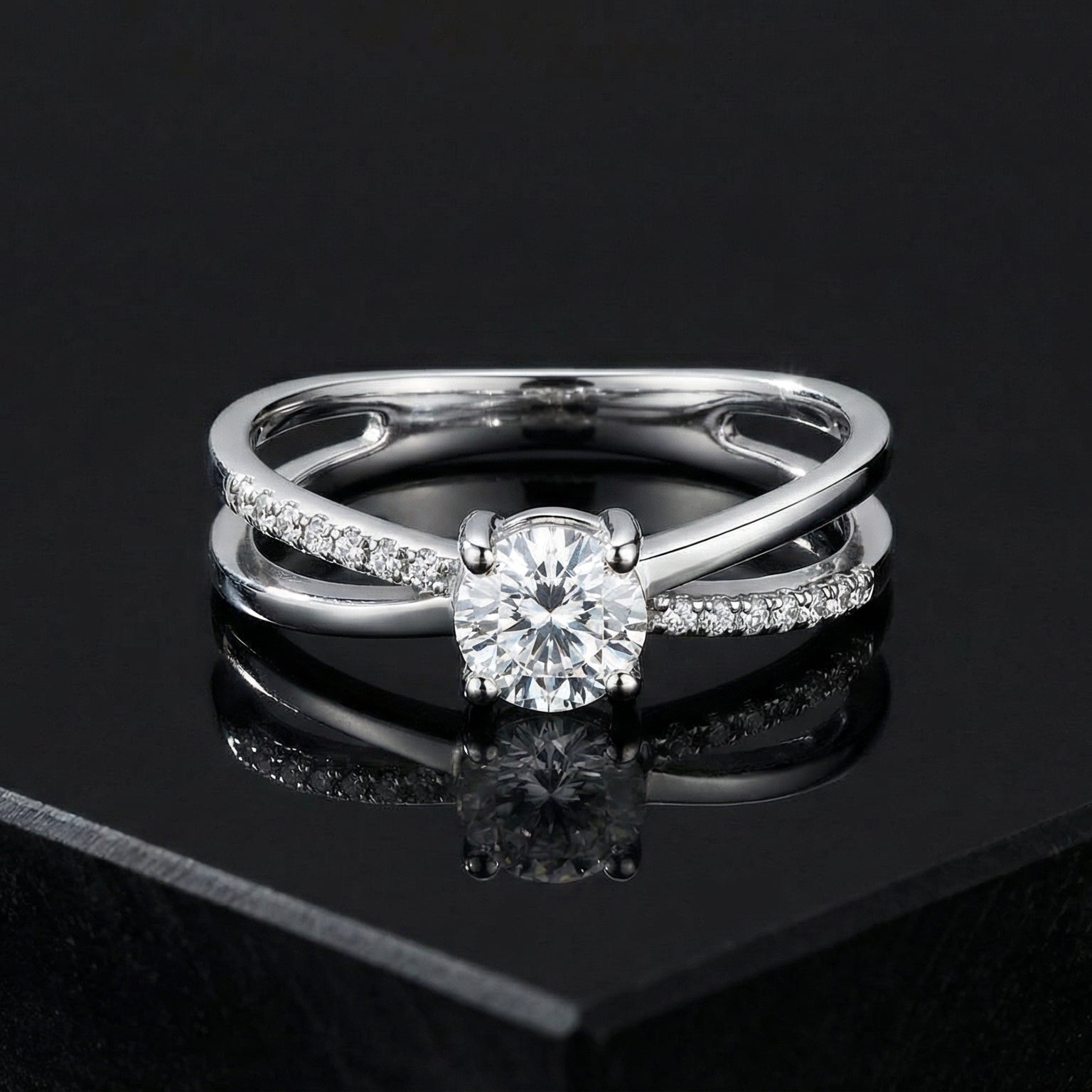 Cirella Lineare By BUTIGINI | Precision Diamond Solitaire Ring | Lab Grown Diamond
