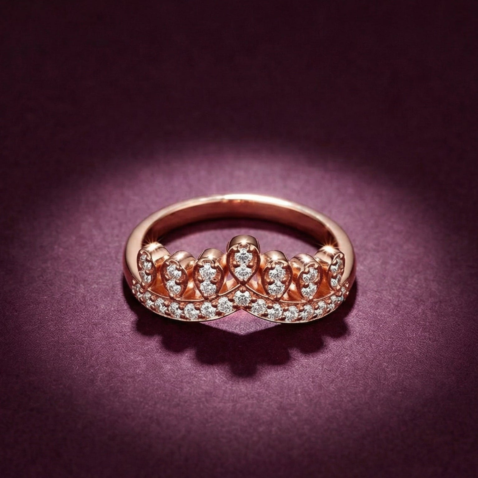 Rosavittoria By BUTIGINI | Couture Crown Ring | Lab Grown Diamond