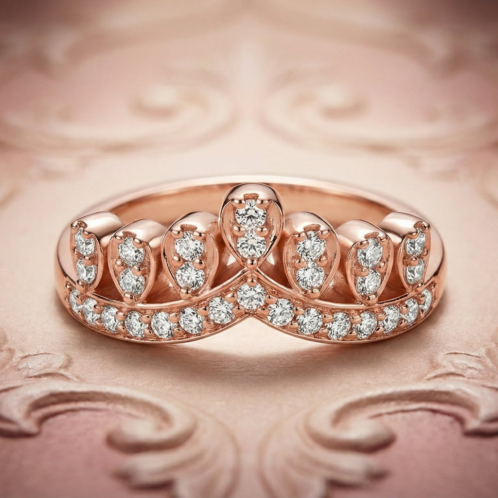 Rosavittoria By BUTIGINI | Couture Crown Ring | Lab Grown Diamond