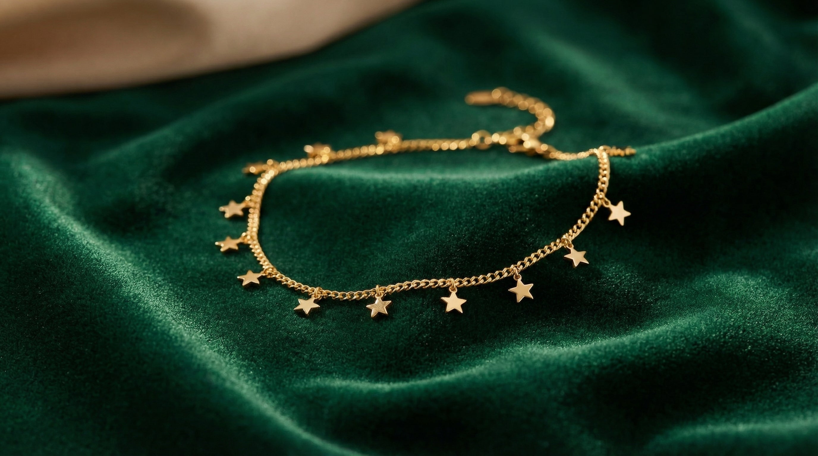 Butigini Luna Star Anklet