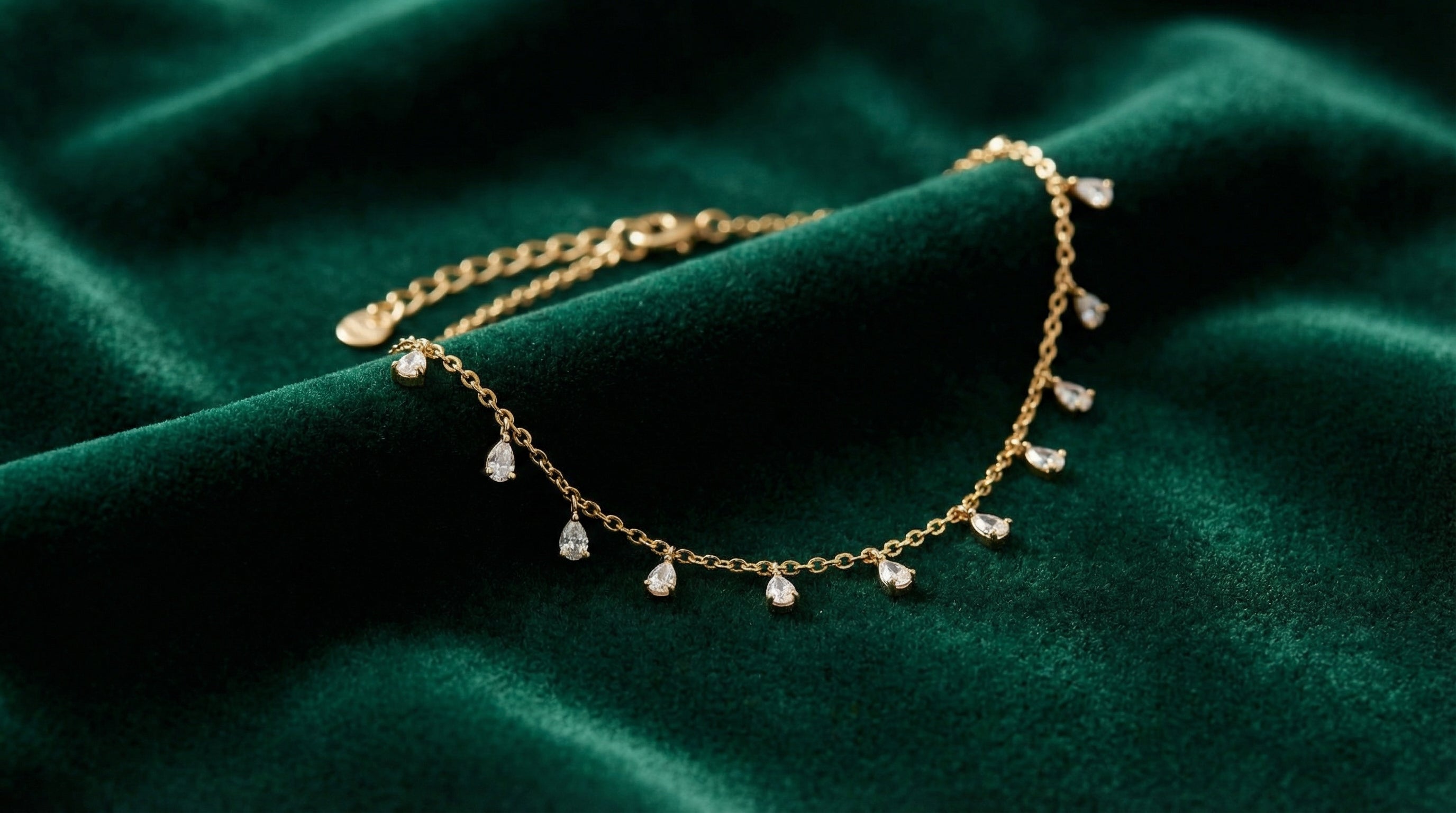 Butigini Crystal Dew Anklet