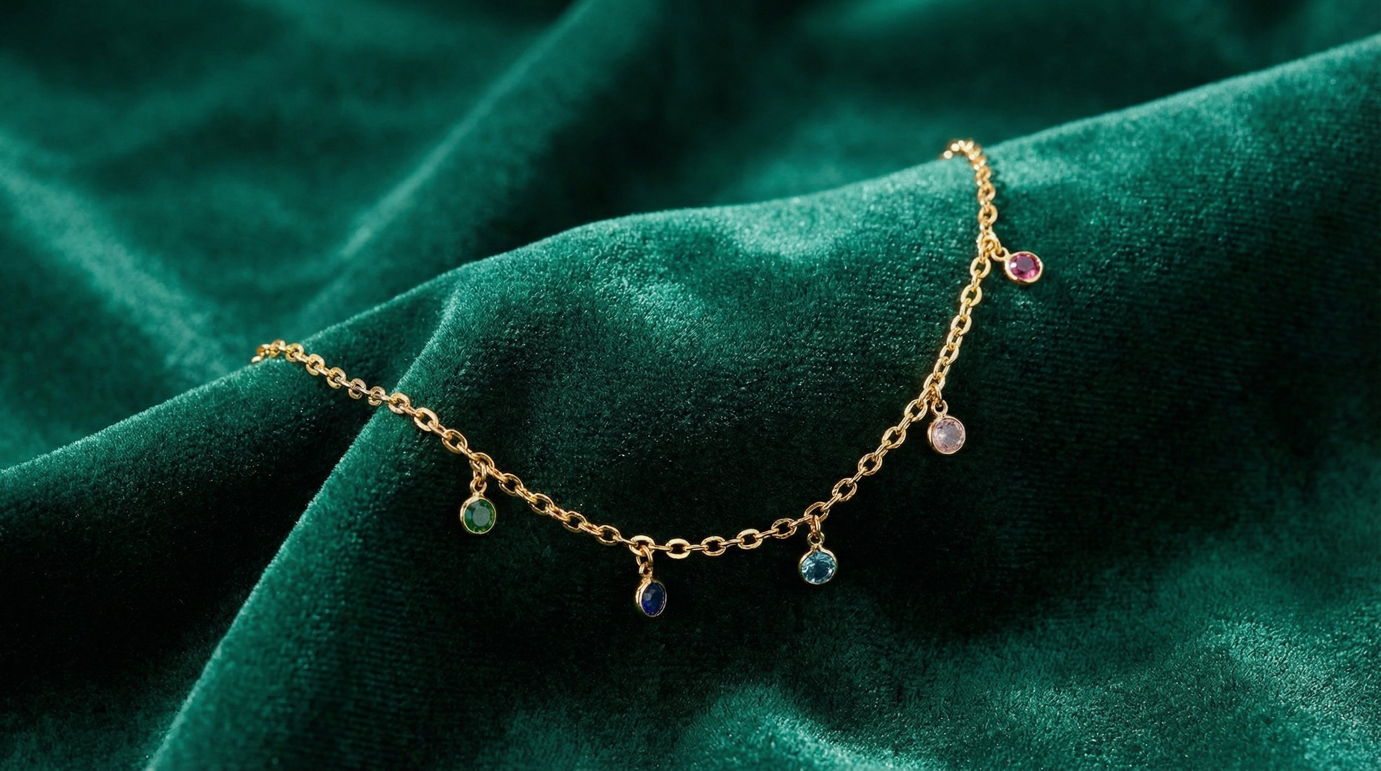 Butigini PopGem Anklet