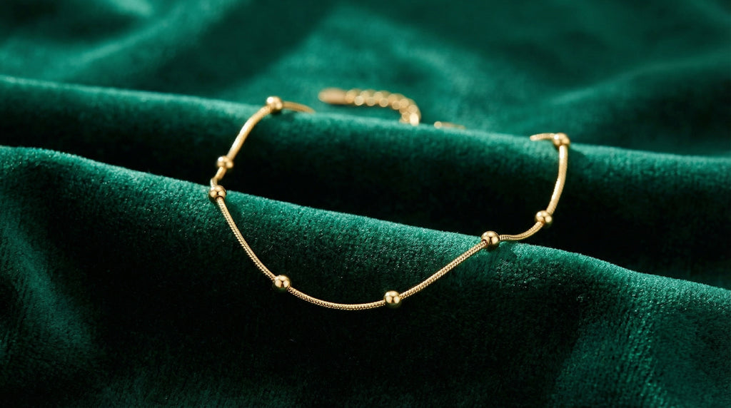 Butigini Aure Bead Anklet